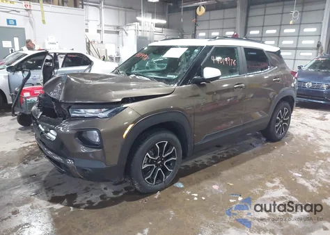 2021 Chevrolet Trailblazer Awd Activ from USA, damaged, VIN KL79MSSL5MB005023